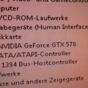 Damaged Gainward GeForce GTX570 Phantom
