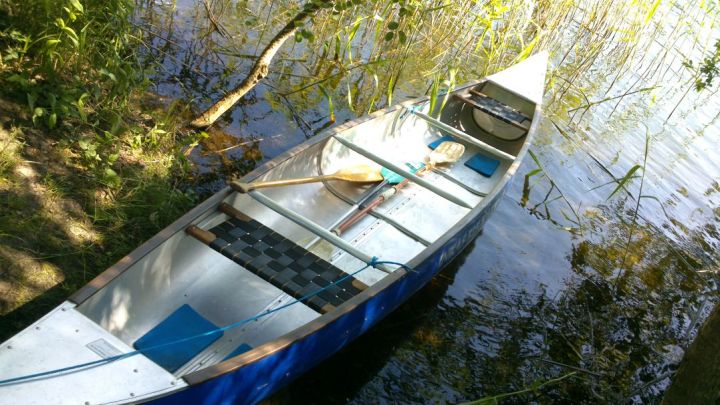 Canoe In The Water