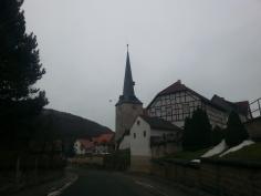 Village Holungen in Thuringia